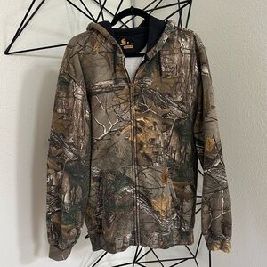 Carhartt Real Tree Camp Hoodie Sweatshirt Medium